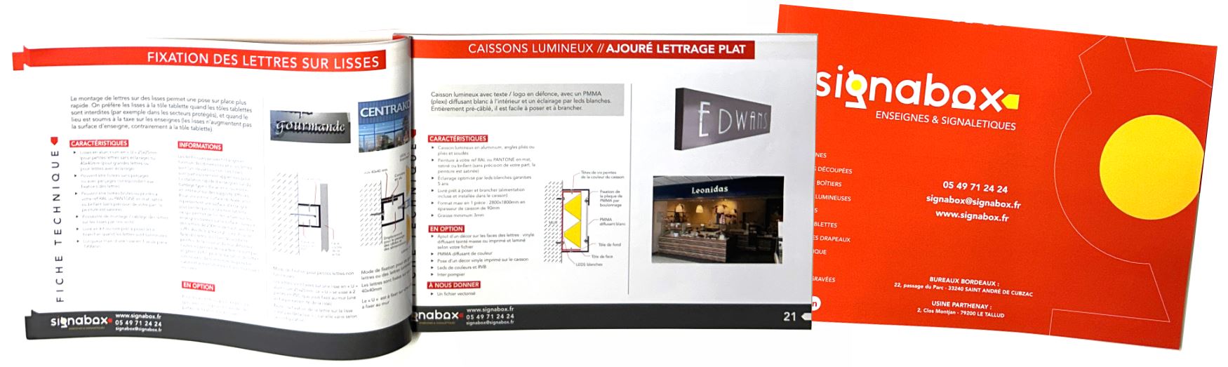 signabox nouveau catalogue