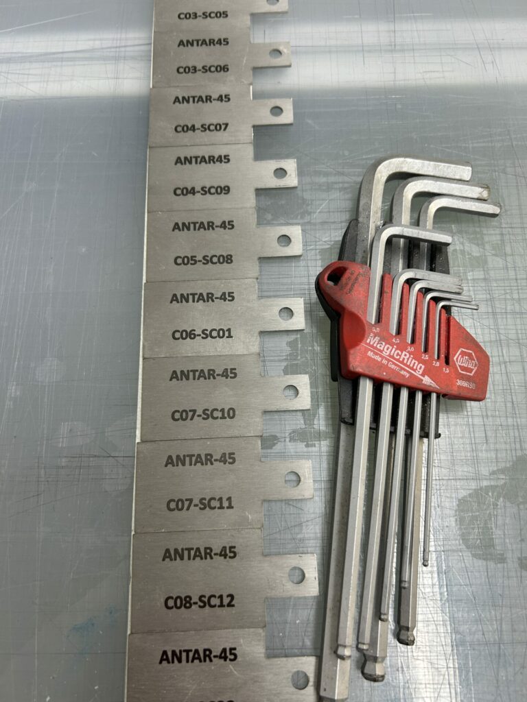 plaques aluminium gravées